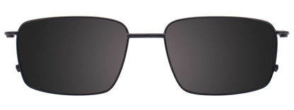 Satin Dark Grey Clip On