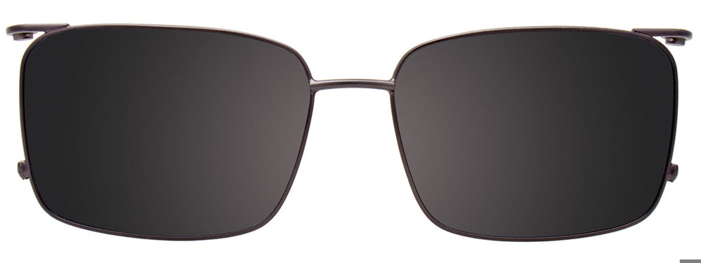 Sand Slate Grey Transparent Clip On