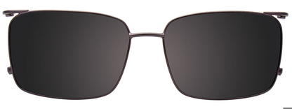 Sand Slate Grey Transparent Clip On