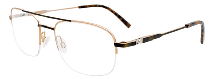 Satin Brown Marbled Gold