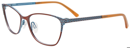 Copper Brown L. Blue Trim