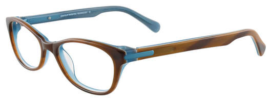 Marbled Caramel Light Blue