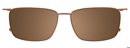 Brown Gradient Brown Clip On