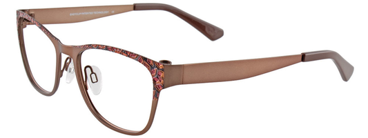 Satin Brown Black Red Orange