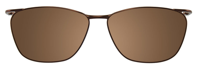 Matt Dark Bronze Mauve Clip On