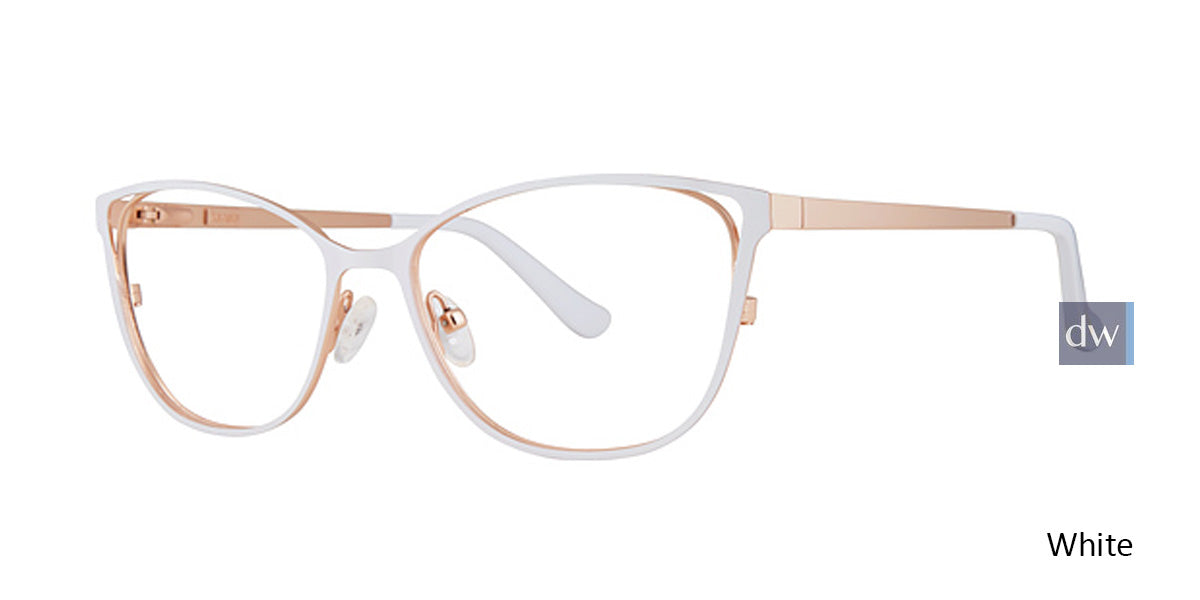 White Kensie RX Inspiration Eyeglasses