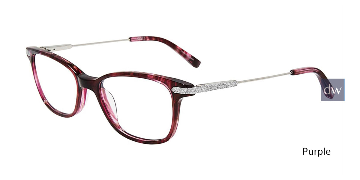Purple Jones New York Petite J242 Eyeglasses - Teenager.