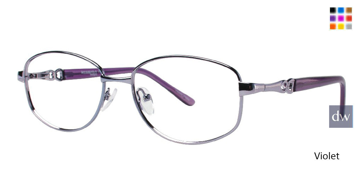Violet Affordable Designs Julia Eyeglasses.