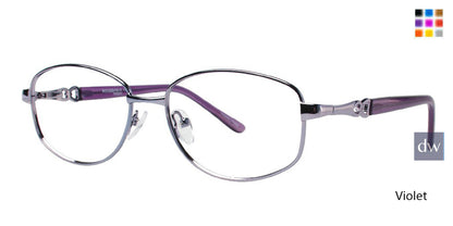 Violet Affordable Designs Julia Eyeglasses.