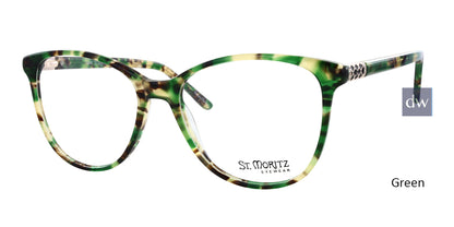 Green ST. Moritz KARI Eyeglasses