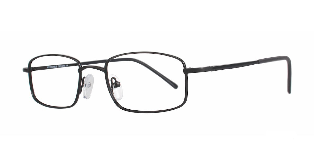 Black Affordable Designs Kingston Jr Eyeglasses - Teenager.