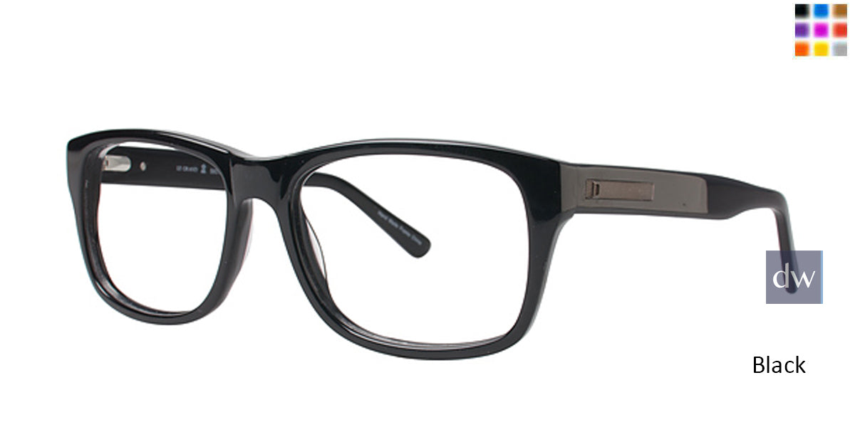 Black Elan 3714 Eyeglasses.