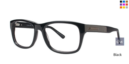 Black Elan 3714 Eyeglasses.
