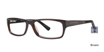 Brown Elan 3715 Eyeglasses.