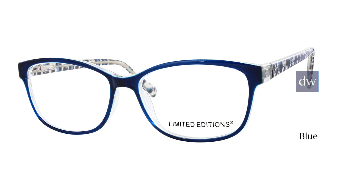 Blue Limited Edition Liberty Eyeglasses