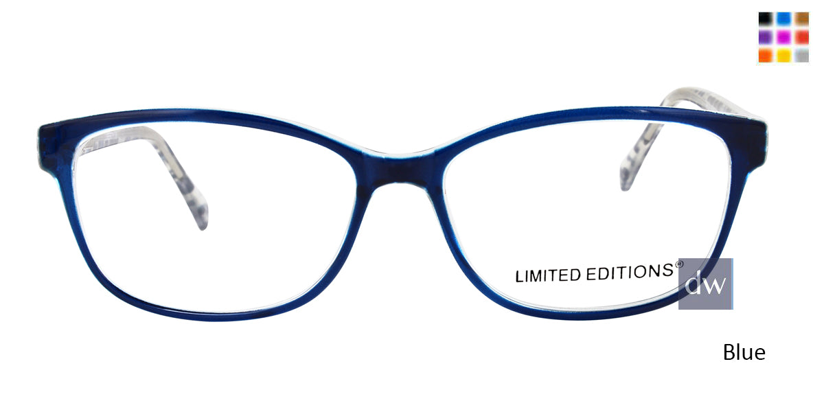Blue Limited Edition Liberty Eyeglasses