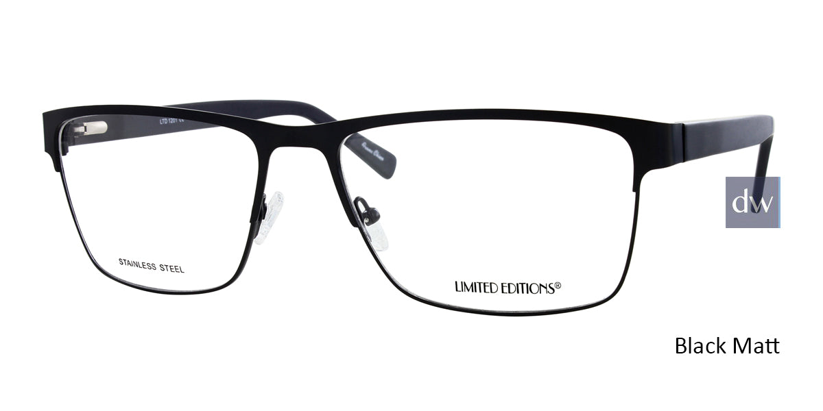 Black Matt Limited Edition LTD 1201 Eyeglasses