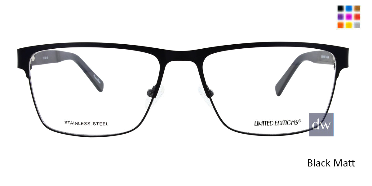 Black Matt Limited Edition LTD 1201 Eyeglasses