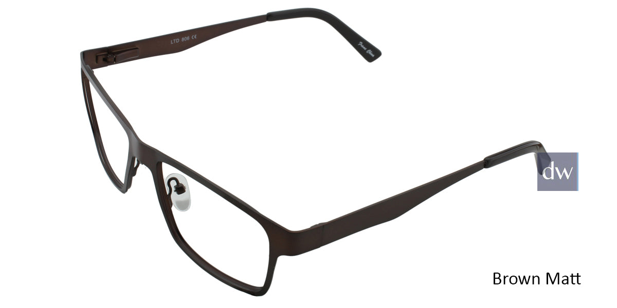 Brown Matt Limited Edition LTD 806 Eyeglasses
