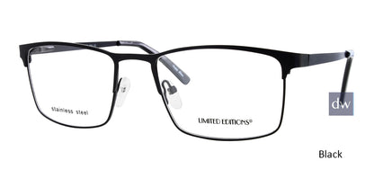 Black Limited Edition LTD 904 Eyeglasses