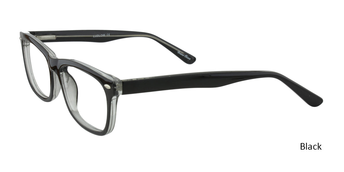 Black Limited Edition Ludlow Eyeglasses