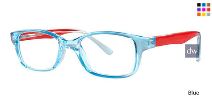 Blue Vivid Metro 21 Eyeglasses.