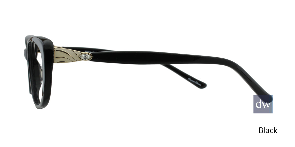 Black ST. MORITZ Nina Eyeglasses