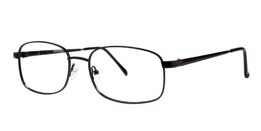 Matte Black Affordable Designs Nolan Eyeglasses.