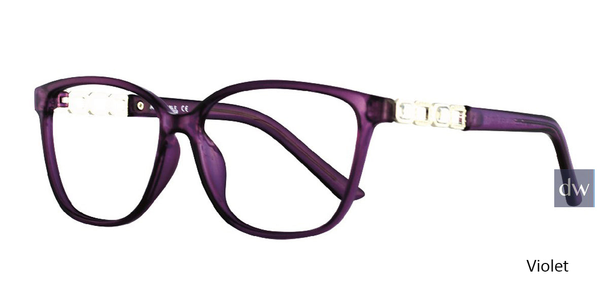 Violet Silver Affordable Designs Pam Eyeglasses.