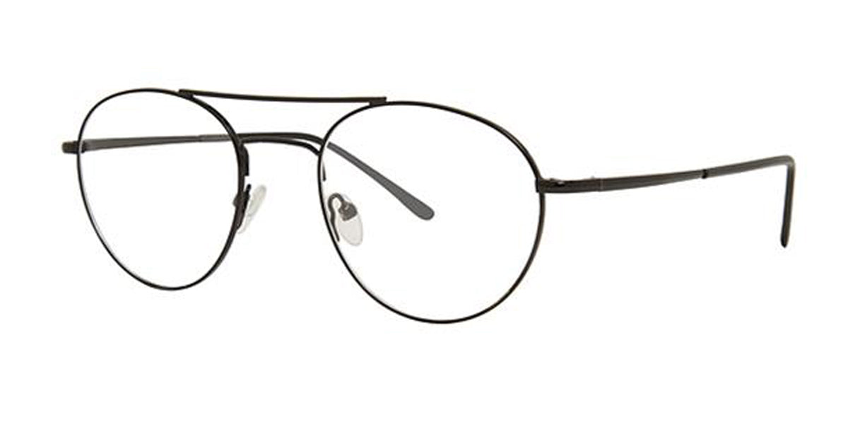 Matte Black Parade Q Series 1627 Eyeglasses - Teenager