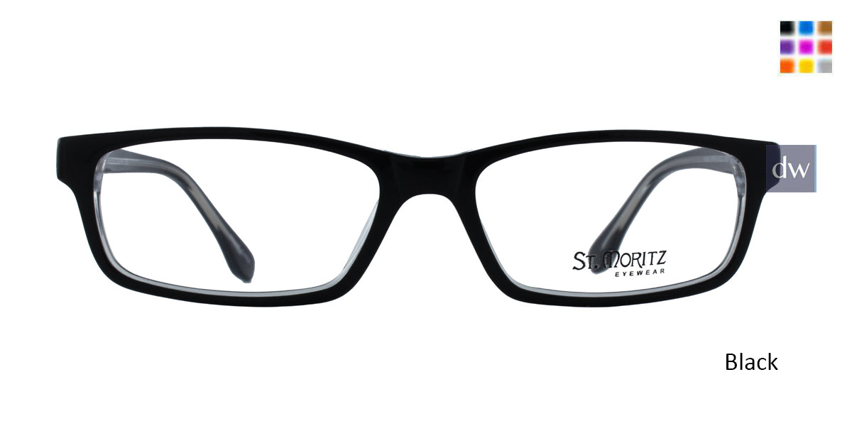 Black ST. Moritz RADFORD Eyeglasses