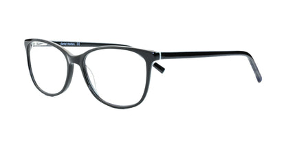 Shiny Black/Green Daniel Walters RGA020 Eyeglasses.