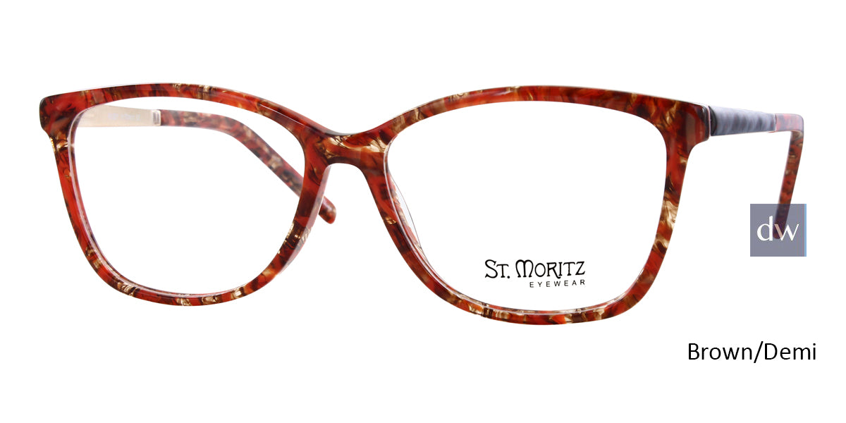Brown/Demi ST. Moritz RUBY Eyeglasses