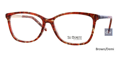 Brown/Demi ST. Moritz RUBY Eyeglasses