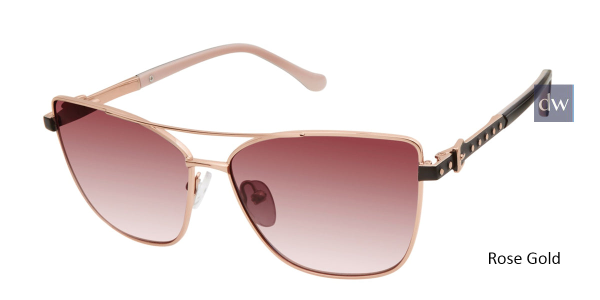 Rose Gold Buffalo BWS007 Sunglasses.