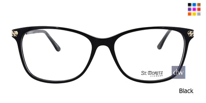 Black ST. Moritz SHEENA Eyeglasses