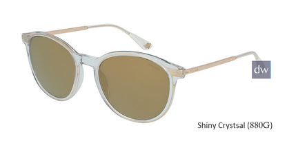 Shiny Crystsal(880G) Police SPL755 Sunglasses.