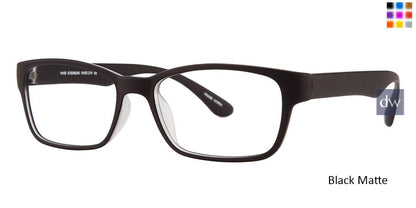 Black Matt Vivid 214 Eyeglasses.
