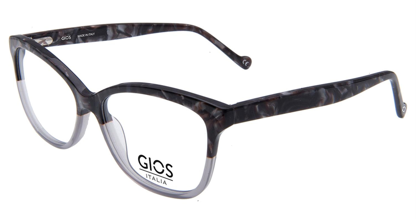 Black/Crystal Gios Italia GRF5000124 Eyeglasses.