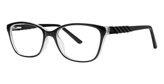 Black Crystal Vivid Metro 29 Eyeglasses.