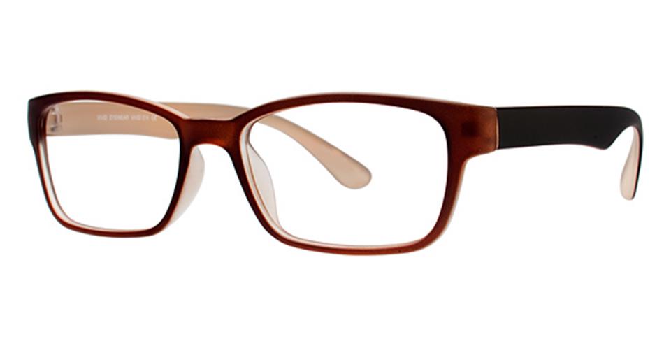 Brown/Black Matt Vivid 214 Eyeglasses