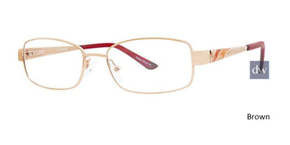 Brown Elan 3403 Eyeglasses.