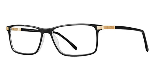 Black/Crystal Vivid Big And Tall 23 Eyeglasses