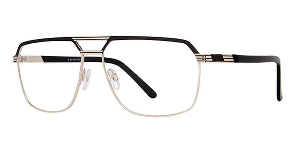 Black/Shiny Gold Vivid Big And Tall 24 Eyeglasses