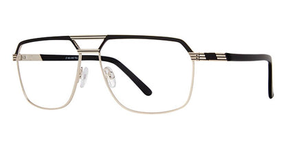 Black/Shiny Gold Vivid Big And Tall 24 Eyeglasses