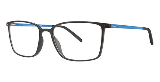MATT BLACK/BLUE Vivid Collection Vivid 2016 Eyeglasses