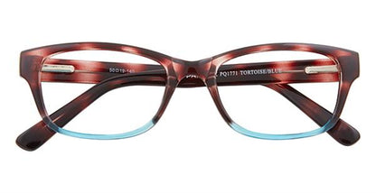 Blue Tort/Purple Parade Q Series 1771 Eyeglasses.