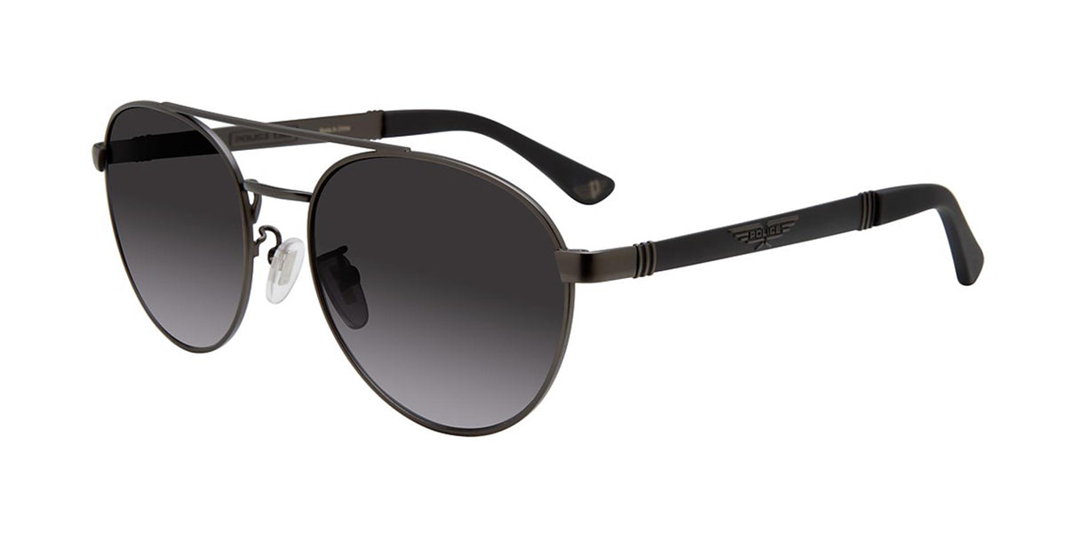 Black 0627 Police SPL891 Sunglasses.
