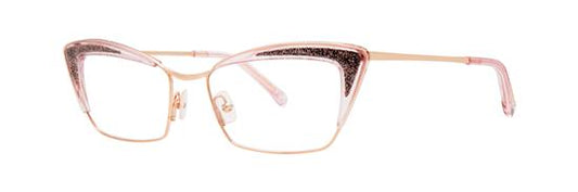 Crystal Pink Vera Wang VA49 Eyeglasses.