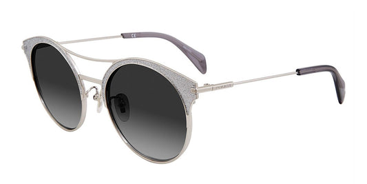 Silver Glitter Police SPL500E Sunglasses.